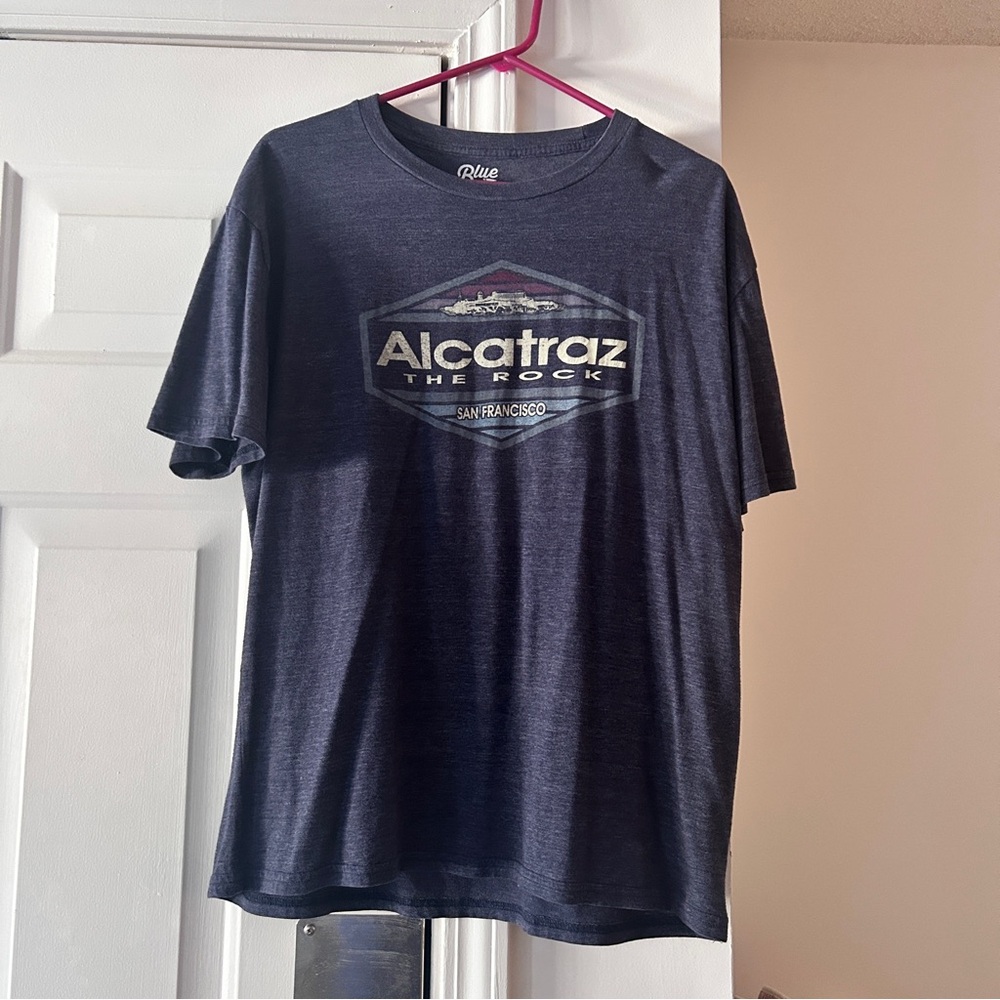 Alcatraz Navy Blue T-Shirt